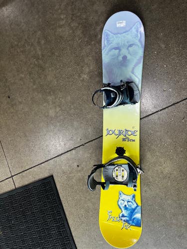 Used JOYRIDE FRESH FOX Mens Board/Bindings Yellow 153 cm 11605-S000203035