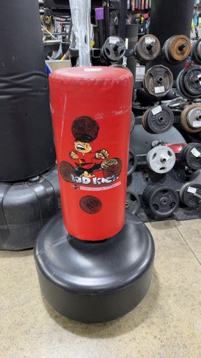 Used KID KICK BOXING BAG Boxing Speed Bag Red 11605-S000208078