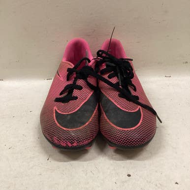 Used Adidas Soccer Cleats Black And Pink Junior 04 11725-S000492681