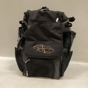 Used BoomBah BAT BAG BB/SB Player Backpack Black 11725-S000492695
