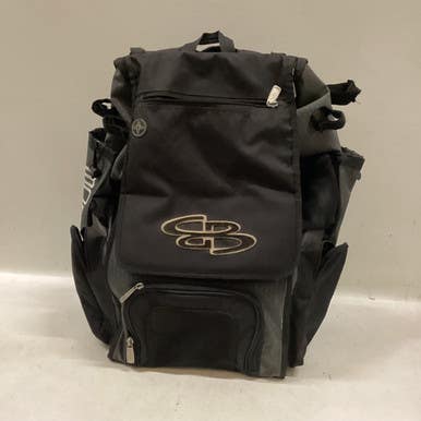 Used BoomBah BAT BAG BB/SB Player Backpack Black 11725-S000492695