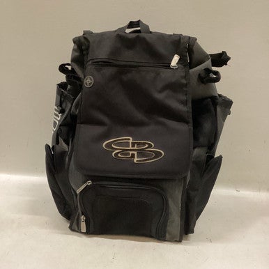 Used BoomBah BAT BAG BB/SB Player Backpack Black 11725-S000492695