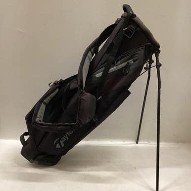 Used Taylormade FLEXTECH LITE Mens Stand Bag Black 11725-S000492711
