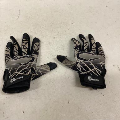 Used Cutters FOOTBALL GLOVES FB Gloves Black XS 11725-S000492745