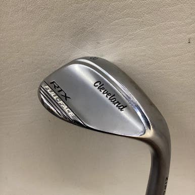 Used Cleveland RTX FULL FACE Golf Wedge Mens RH 58 Degree 11725-S000492843