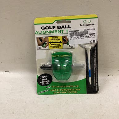 Used SOFT SPKIES GOLF BALL ALIGNMNET TOOL Golf Accessory 11725-S000492918