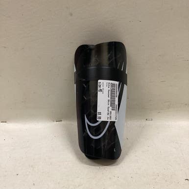 Used Nike Soccer Shin Guards Junior Black MD 11725-S000490938
