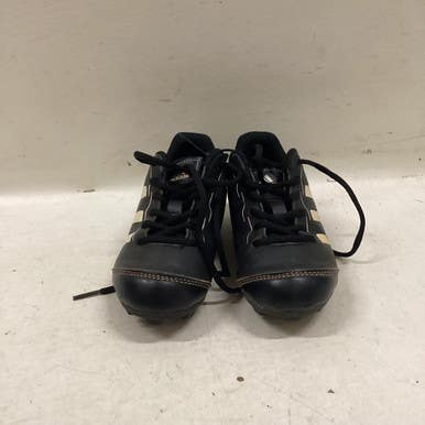 Used Adidas BASEBALL BB/SB Cleats Black Youth 10.0 11725-S000491249
