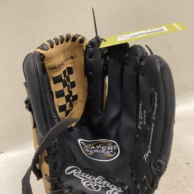 Used Mizuno GPL 1205F2 RH Throw Fastpitch Gloves Black And Pink 12" 11725-S000491653