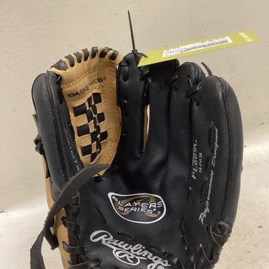 Used Mizuno GPL 1205F2 RH Throw Fastpitch Gloves Black And Pink 12" 11725-S000491653