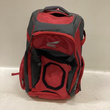 Used Easton WALK OFF BB/SB Player Backpack Red 11725-S000491698
