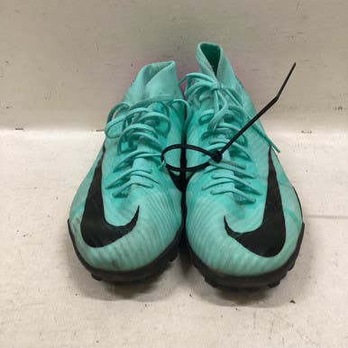 Used Nike Soccer Indoor Shoes Teal Senior 8 11725-S000492952