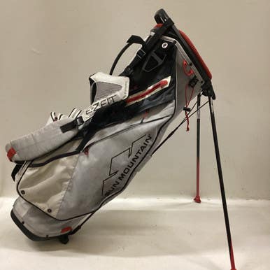 Used Sun Mtn 4.5 LS 14 WAY Mens Stand Bag Grey And Red 11725-S000492976