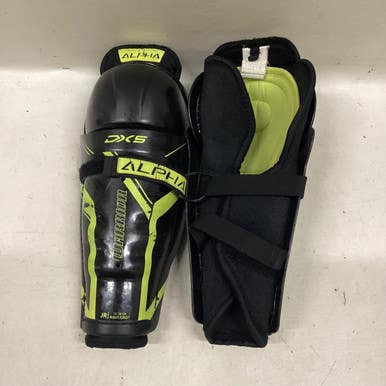Used Warrior ALPHA Junior Shin Guards Black 11" 11725-S000492948