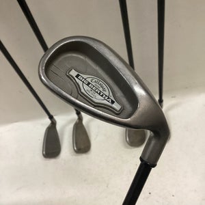 Used Callaway BIG BERTHA Mens Package Set RH Black 5 Piece 11725-S000492594