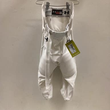 Used Under Armour Youth FB Integrated Pants White XL 11725-S000492622