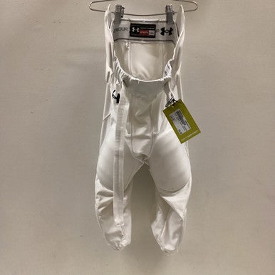 Used Under Armour Youth FB Integrated Pants White XL 11725-S000492622