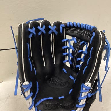 Used Wilson A09LB20D1175 BB/SB Glove LH Throw Royal Blue 11 3/4" 11725-S000492645