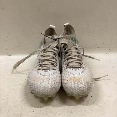 Used Adidas LAX Cleats Mens White Senior 8 11725-S000492666