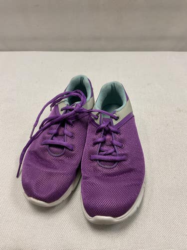 Footjoy Used Purple Kid's Golf Shoes