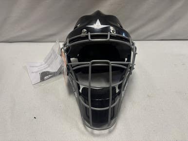 Used All-Star CATCHERS HELMET Catchers Helmet w/Mask Black LG 11490-S000263601