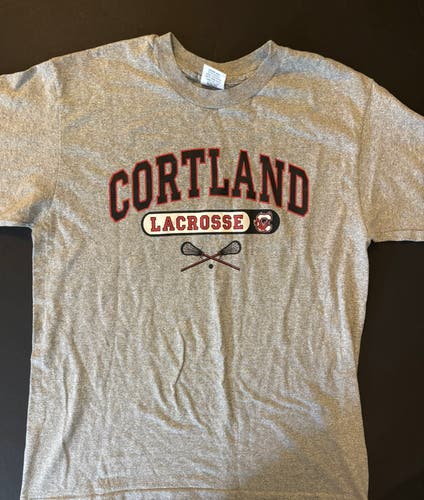 Vintage Cortland Lacrosse Shirt (Large)