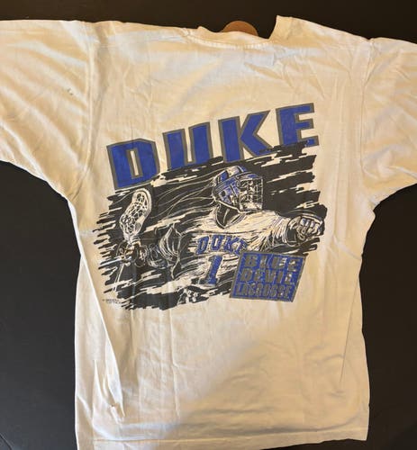 Vintage Duke Lacrosse Shirt  (XL)