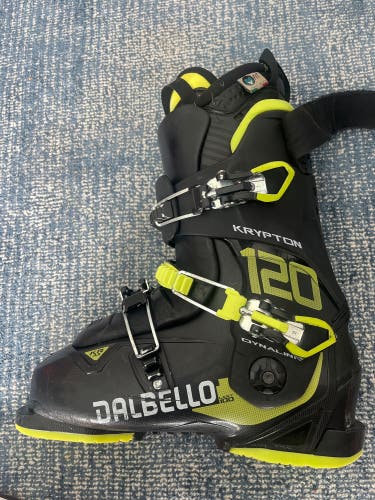 Mondo 26 & 26.5 Men's Dalbello Krypton AX 120 All Mountain Ski Boots Stiff Flex (Used)