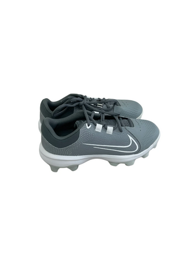 Ne Nike Hyperdiamond Womens 7 Grey and Whit Softball Cleats 11692-S000142847