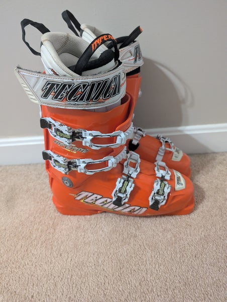 Mondo 26 & 26.5 Unisex Tecnica All Mountain Diablo Inferno Ski Boots Medium Flex (Used)