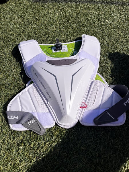 Large Adult Maverik MAX EKG Shoulder Pads (New)