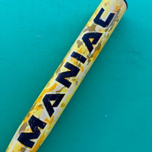Yellow 2020 Miken Maniac Bat Alloy 26 oz 34" (Drop 8)