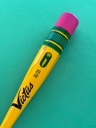 2024 Victus Vibe Alloy Bat USABat Certified (-10) Alloy 21 oz 31" (New)