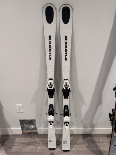 Unisex 2024 Kastle 156 cm - Quartz All Mountain Skis With Bindings