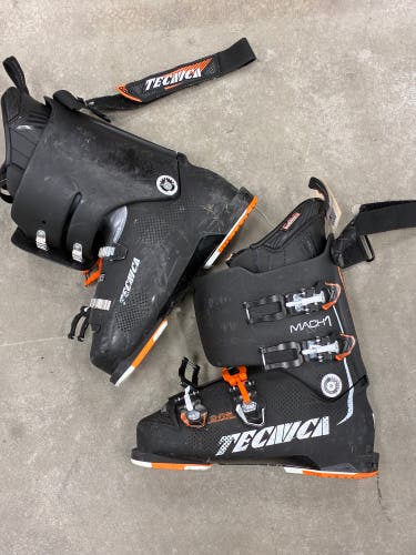 Mondo 28 & 28.5 Men's Tecnica Mach 1 Ski Boots Medium Flex (Used)