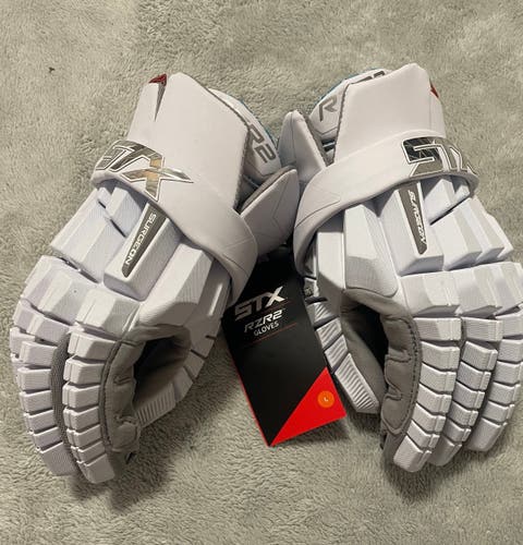 STX Surgeon RZR2 Lacrosse Gloves Large (*Read Description* Used)