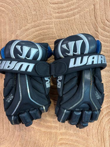 Black Warrior Evo Lacrosse Gloves 10" (Used)