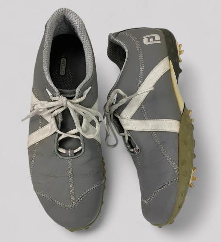 FootJoy M Project Leather Golf Shoes sz 9.5 M 55159 Gray