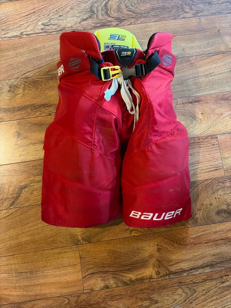 Junior Large Bauer Supreme 3S Pro Hockey Pants (Used)