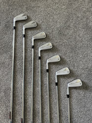 2023 TaylorMade P770 Left Hand Iron Set Stiff Flex Steel Shaft (Used)