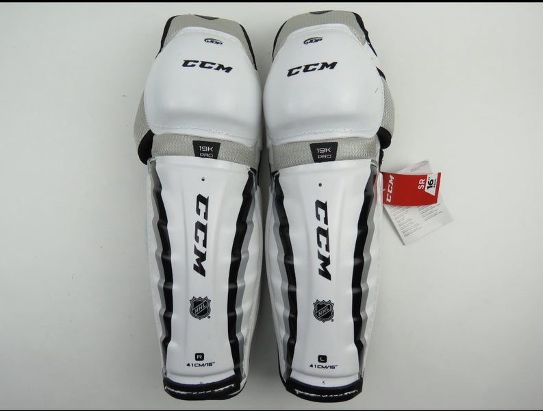 Senior CCM 19K Pro 16" Shin Pads Pro Stock (New)
