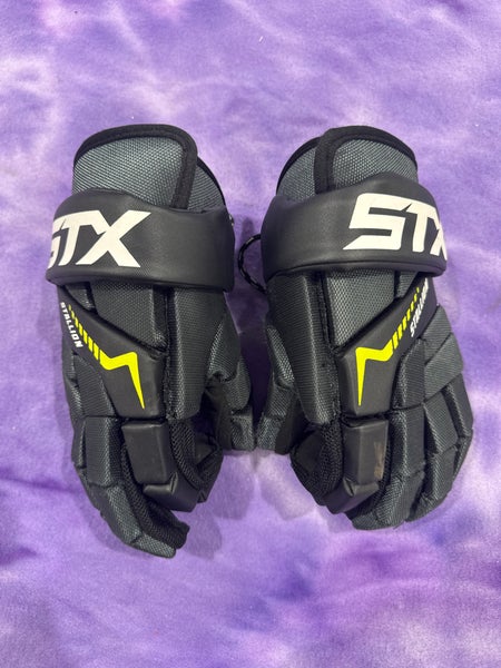Black STX Stallion 200 Lacrosse Gloves Medium (Used)
