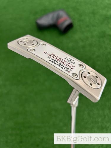 Titleist Scotty Cameron Super Select Newport 2 Plus+ 33 Putter w Headcover