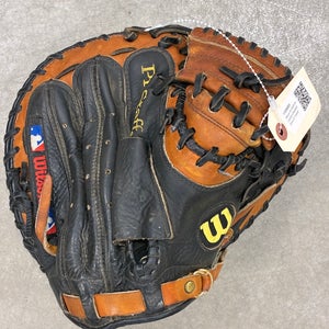 Wilson Pro Staff RH Catcher's Baseball Glove 32" (Used)