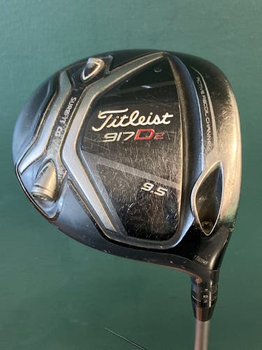 Used Men's Titleist 917 D2 Right Handed Driver | Stiff Flex | Diamana 60 Gram Graphite Shaft