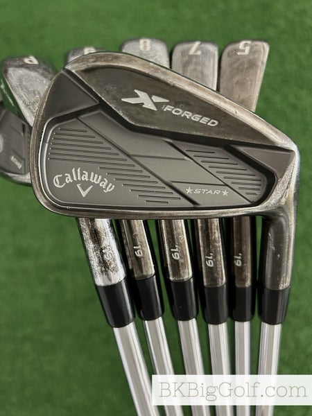 Callaway X Forged Star Black Smoke Iron Set 5-P / NS Pro Neo 95 Stiff