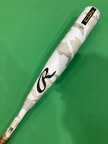 2025 Rawlings Icon Composite Bat USSSA Certified (-5) Composite 26 oz 31" (Used)