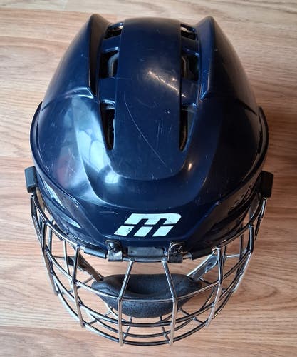 Small Cascade M11 Blue Helmet combo (Used)