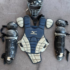 Intermediate Easton/Mizuno Catcher's Set (Ages 9-12)