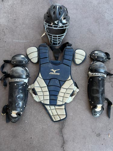 Intermediate Easton/Mizuno Catcher's Set (Ages 9-12)